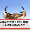 Nằm mơ thấy cua đánh con gì? Giải mã giấc mơ thấy cua