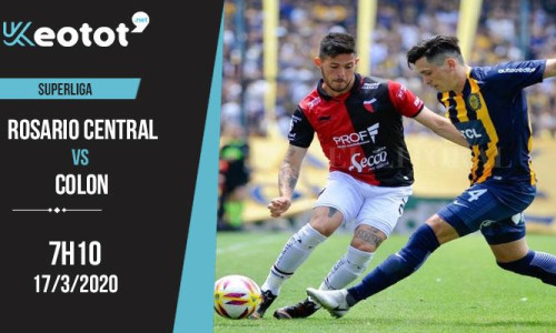 Soi kèo Rosario Central vs Colon lúc 7h10 ngày 17/3/2020