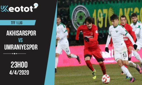 Soi kèo Akhisarspor vs Umraniyespor lúc 23h ngày 4/4/2020