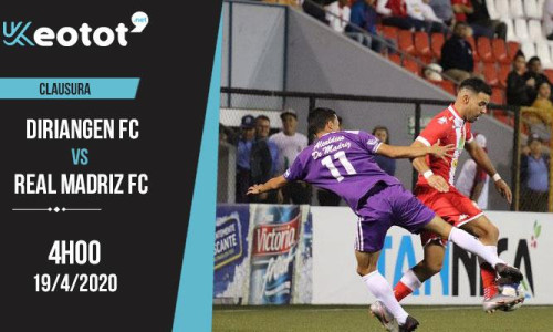 Soi kèo Diriangen FC vs Real Madriz FC lúc 4h ngày 19/4/2020