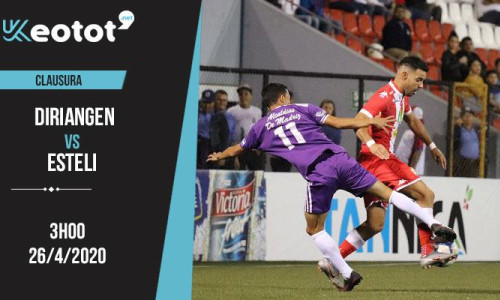 Soi kèo Diriangen vs Esteli lúc 3h ngày 26/4/2020