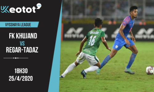 Soi kèo FK Khujand vs Regar-TadAZ lúc 18h30 ngày 25/4/2020