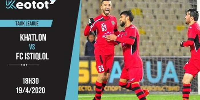 Soi kèo Khatlon vs FC Istiqlol lúc 18h30 ngày 19/4/2020