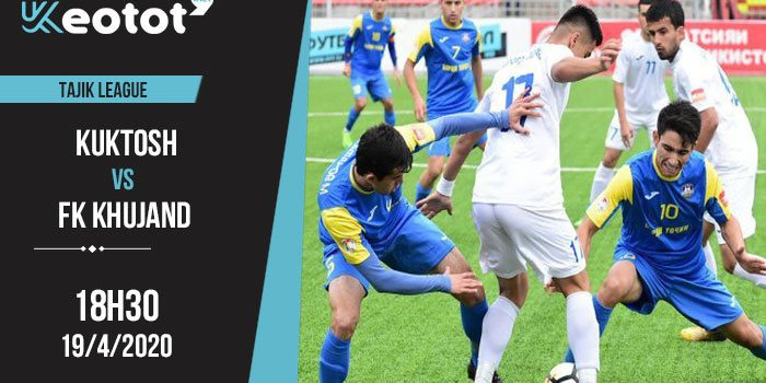Soi kèo Kuktosh vs FK Khujand lúc 18h30 ngày 19/4/2020
