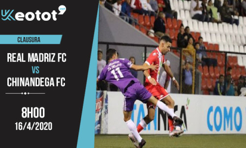 Soi kèo Real Madriz FC vs Chinandega FC lúc 8h ngày 16/4/2020