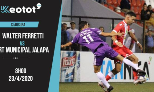 Soi kèo Walter Ferretti vs ART Municipal Jalapa lúc 8h ngày 23/4/2020