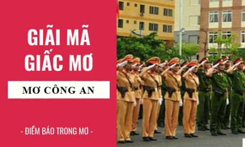 Nằm mơ thấy công an đánh con gì? Là điềm lành hay điềm xấu?