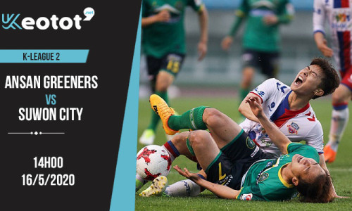 Soi kèo Ansan Greeners vs Suwon City lúc 14h ngày 16/5/2020