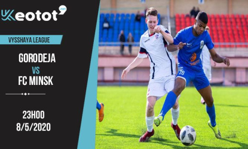 Soi kèo Gorodeja vs FC Minsk lúc 23h ngày 8/5/2020