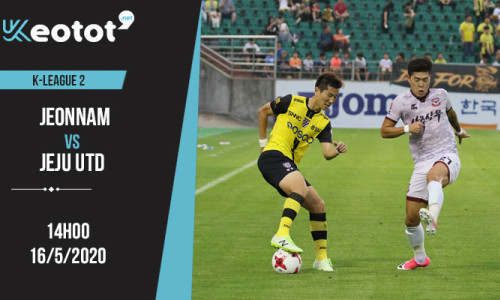 Soi kèo Jeonnam vs Jeju Utd lúc 14h ngày 16/5/2020