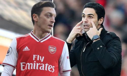 Arteta chính thức khẳng định Ozil không còn đủ chuyên môn để đá cho Arsenal