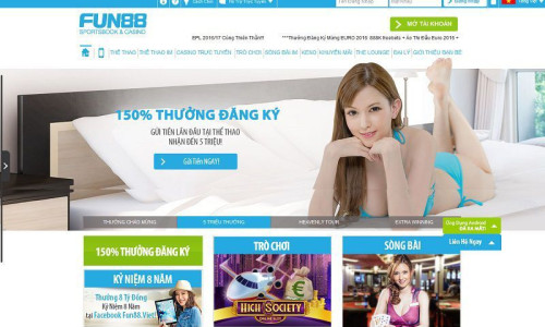 Fun88 – Trang cá cược trực tuyến uy tín nhất Việt Nam