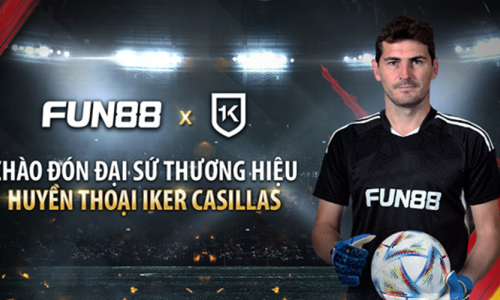 Iker Casillas, huyền thoại trở lại và cú bắt tay cùng thương hiệu thể thao hàng đầu Việt Nam FUN88